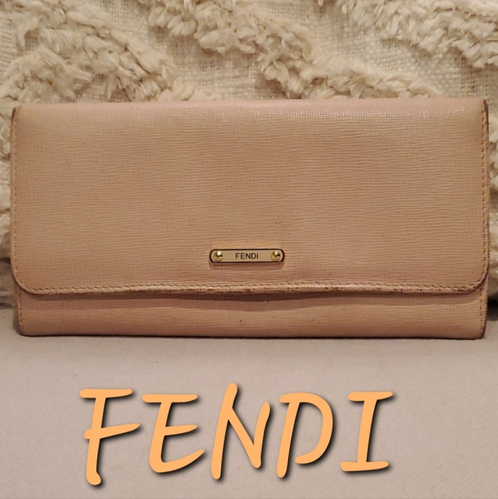 FENDI Baby Pink Wallet